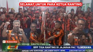 Rapat Pemilihan Pengurus Tiga Ranting Di Jajaran PAC PP Tanjung Morawa