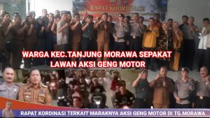 Rapat Kordinasi Maraknya Geng Motor Yang Sangat Meresahkan di Tanjung Morawa