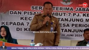 Sertijab Tujuh PJ Kades Kepada Kades 2018, 2026 Di Kecamatan Tanjung Morawa