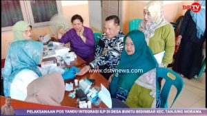 Camat Tanjung Morawa Hadiri Acara Kegiatan Posyandu di Desa Buntu Bedimbar