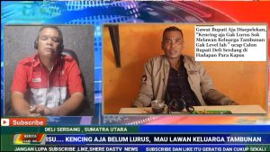 Terkait adanya Isue, Kencing aja Belum Lurus Udah Mau Melawan, Ketua PAT Deli Serdang Angkat Bicara