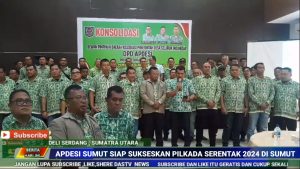 APDESI Sumut gelar Rapat Kerja, Siap Sukseskan Pilkada Serentak 2024 di Sumatera Utara