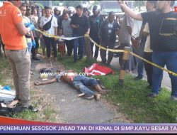 Mayat Lelaki Ditemukan di Pinggir Jalan Sutan Serdang, Tanjung Morawa