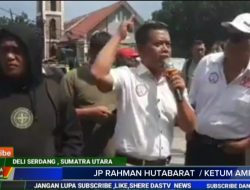 Tak Mendapat Kepastian Hukum Di Polresta Deli Serdang,AMPK Dan Warga Unras Di Polda Sumut
