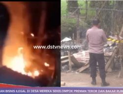 Sejumlah Kelompok Preman Resahkan Warga Desa Mekar Jaya, Rumah Warga Diduga Dibakar
