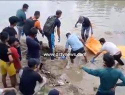 Bantaran Sungai Belumai Geger, Sesosok Jasad Ditemukan Mengapung di Dalu Sepuluh A