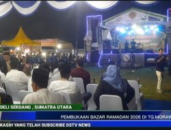 Bupati Deli Serdang Hadiri Pembukaan Bazar Ramadan di Tanjung Morawa