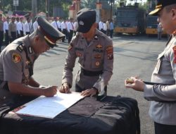 Kapolresta Deli Serdang Pimpin Sertijab Kasat Tahti, Kapolsek Biru-Biru dan Kapolsek Pantai Labu