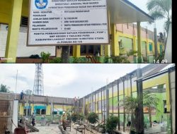 Proyek Miliaran Di SMP NEGERI 2 Tanjung Pura Disorot, Minim Pengawasan Dan Tertutup Dari Kompirmasi