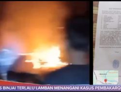 Diduga Polres Binjai Terlalu Lamban Tangani Kasus Pembakan Rumah Warga Di Sei Bingai Langkat