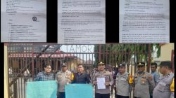 Diduga Aksi “Settingan”? APAN-SU Hanya Diikuti Tiga Orang, Berakhir Foto Bersama Polisi di Polsek Tanjung Morawa
