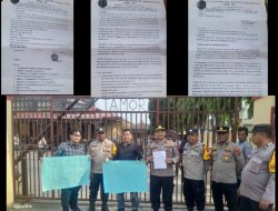 Diduga Aksi “Settingan”? APAN-SU Hanya Diikuti Tiga Orang, Berakhir Foto Bersama Polisi di Polsek Tanjung Morawa