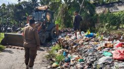 TPS Liar Hasil Monitoring Satgas Pol PP Kec.Tg.Morawa, dibersihkan dalam kegiatan Jum’at Bersih.