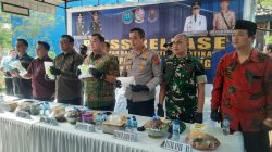 BNNK Deli Serdang Musnahkan 2 Kg Sabu Hasil Tangkapan di Bandara Kualanamu