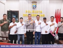 SMSI Deli Serdang Audiensi dengan Kapolresta, Kekompakan dan Transparansi Terus Terjaga