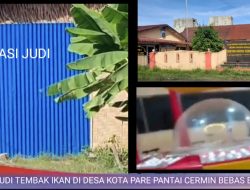 Arena Judi Tembak Ikan Bebas Beroperasi di Permukiman Warga, Polsek Pantai Cermin Dimana