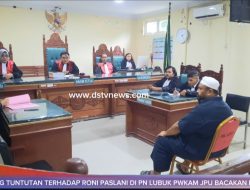Ronni Paslani Dituntut 2 Tahun 6 Bulan Penjara, Tim Penasihat Hukum Siapkan Pleidoi di PN Lubuk Pakam
