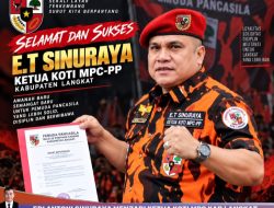 Edi Antoni Sinuraya Diangkat Jadi Ketua KOTI Langkat, Siap Besarkan Pemuda Pancasila