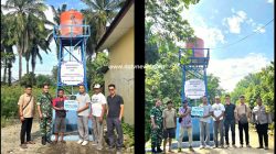 PT TSG Serahkan Bantuan Sumur Bor kepada Warga Dusun 4 dan Dusun 6 Desa Namukur Utara