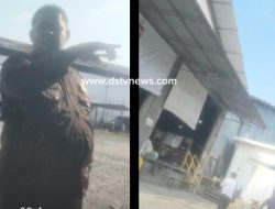 Awak Media Dihalangi dan Didorong Danru  Scuirity di Gudang J&T Saat Akan Melakukan Konfirmasi
